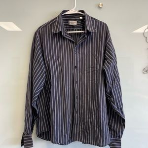 Yves Saint Laurent vintage Mens button up dress shirt!